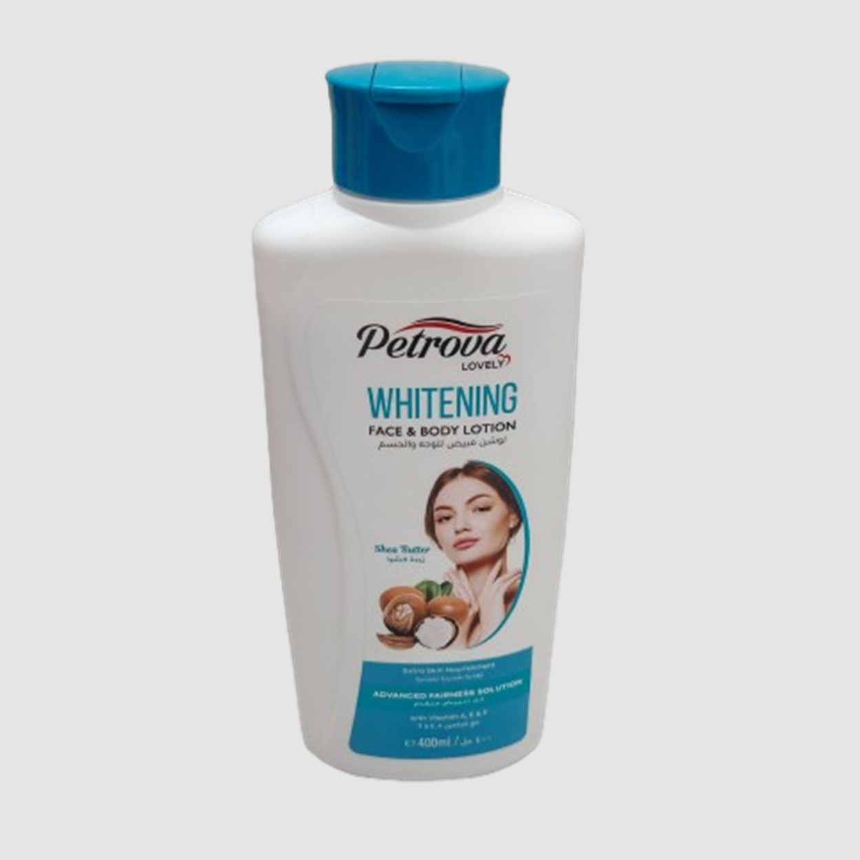 Pertova Whitening Face & Body Lotion 400ml Shea Butter