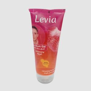 Levia Face Wash Gel 200ml Strawberry